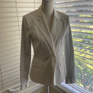 ALICE AND OLIVIA White Blazer - stretchy and comfortable